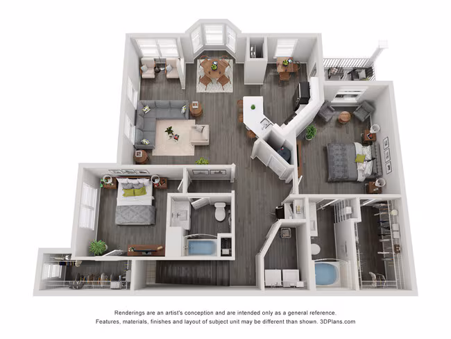 Unit 0502 floor plan